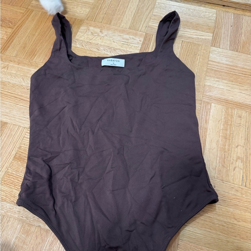 Babaton Chocolate Bodysuit